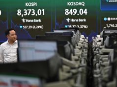 Pasaran Asia jatuh lagi susulan penjualan teknologi AI dan kemerosotan saham global