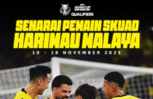 Senarai Pemain Skuad Harimau Malaysia untuk Pertandingan Terkini