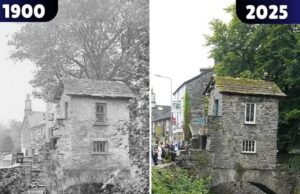 Jambatan Sejarah: Rumah Jambatan Kecil Abad Ke-17 di Ambleside