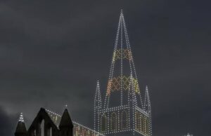 Keajaiban Malam: Cahaya Dron Studio Drift di Whitby Abbey Berusia 1,366 Tahun