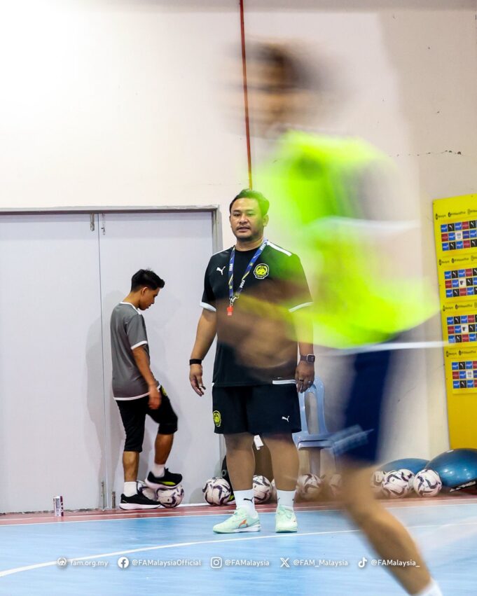 Skuad Futsal Harimau Malaya Memulakan Kem Latihan Pusat di Arena Futsal FAM