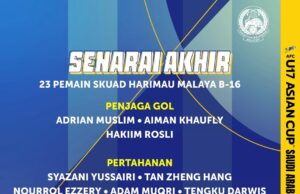 Senarai Pemain Harimau Malaya B-16 untuk Kelayakan Piala Asia B-17 2026