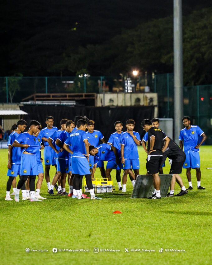 Skuad Harimau Malaya B-23 Mulakan Kem Latihan Pusat di Padang Latih untuk Persiapan Sukan Antarabangsa