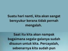 Syukur di Hujung Jalan: Menghargai Perjalanan Hidup
