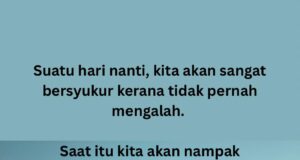 Syukur di Hujung Jalan: Menghargai Perjalanan Hidup