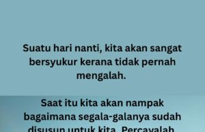 Syukur di Hujung Jalan: Menghargai Perjalanan Hidup