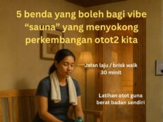 “Bajet Terhad, Tetap Bertenaga: Alternatif Menjaga Kesihatan Tanpa Spa dan Gym”