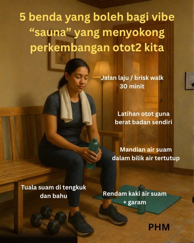 “Bajet Terhad, Tetap Bertenaga: Alternatif Menjaga Kesihatan Tanpa Spa dan Gym”