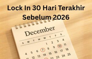 30 Hari Terakhir: Persediaan Awal untuk Azam Tahun Baru