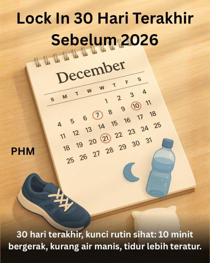 30 Hari Terakhir: Persediaan Awal untuk Azam Tahun Baru