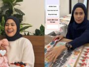 “Moga Allah Permudahkan Urusan Dia” – Fara Salleh kini menarik perhatian semula, sedang meraih pendapatan dengan menjual sticker secara siaran langsung.