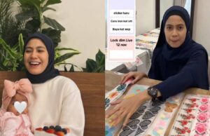 “Moga Allah Permudahkan Urusan Dia” – Fara Salleh kini menarik perhatian semula, sedang meraih pendapatan dengan menjual sticker secara siaran langsung.