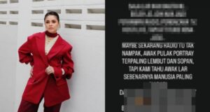Fiza Frizzy baru-baru ini mengeluarkan sindiran kepada penyampai radio ‘Berattitude’, dengan menegaskan bahawa tingkah laku sebenar mereka tidak mencerminkan imej yang ditampilkan di media sosial. Dia mengungkapkan, “Tak hadap, tak hamak,” merujuk kepada sikap sebenar yang mungkin berbeza daripada apa yang diperlihatkan. Fiza tampaknya ingin menunjukkan betapa pentingnya kejujuran dalam menyampaikan peribadi di platform awam.