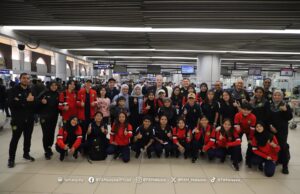 Skuad Malayan Tigress Bersiap Menyambut Cabaran Antarabangsa di Lapangan Terbang Antarabangsa H…