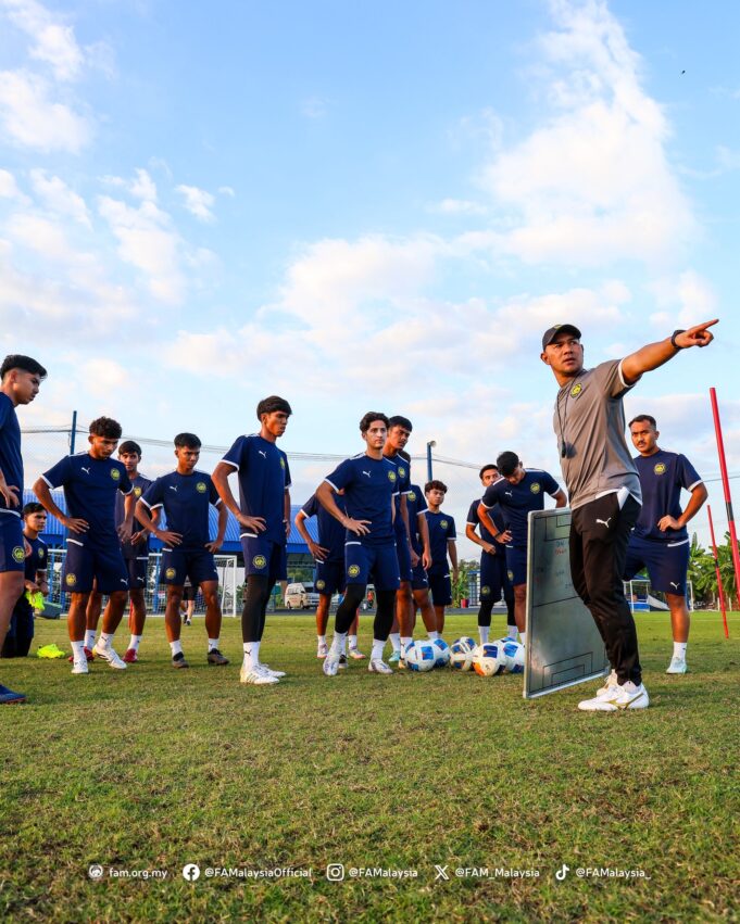 Skuad Harimau Malaya B-23 Kembali Berlatih Meneruskan Persiapan Untuk Pertandingan Akan Datang