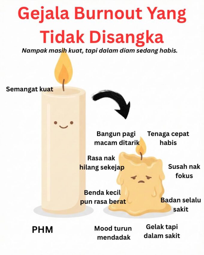 Ketidaksedaran Burnout: Tanda-Tanda Halus yang Perlu Dikenal Pasti