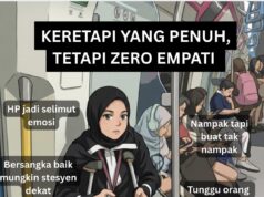 Sesak di Dalam Keretapi: Keterpaksaan dan Kesabaran