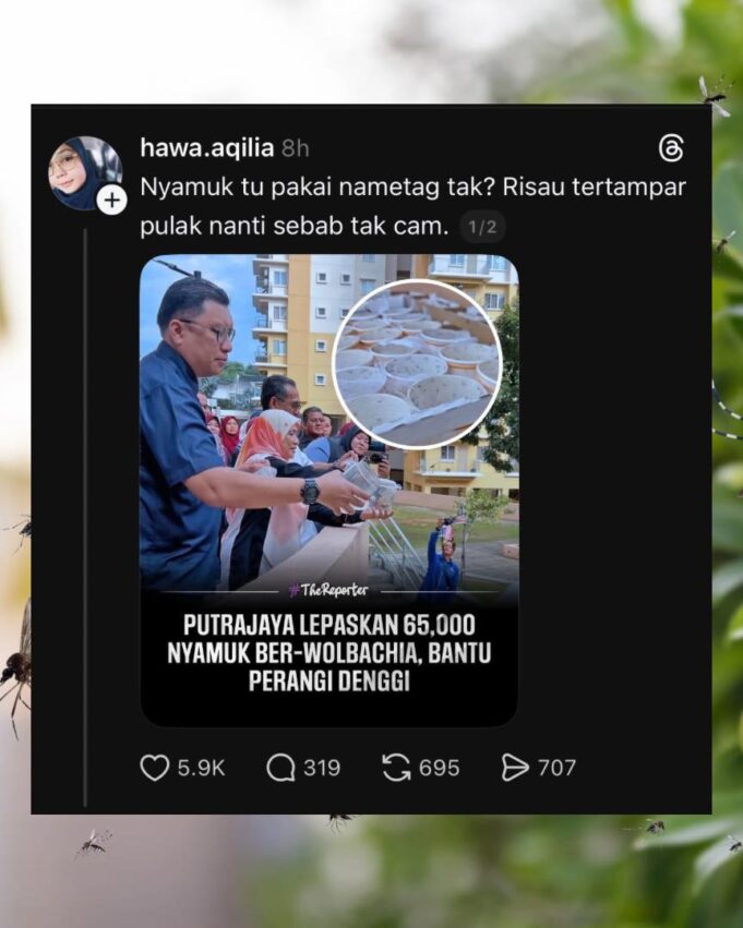 Fahami Peranan Nyamuk Wolbachia: Aedes aegypti sebagai Pejuang Kesihatan Awam
