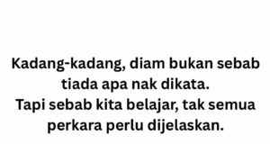 Ketika Diam Menjadi Pilihan: Memahami Kelelahan dalam Berbicara