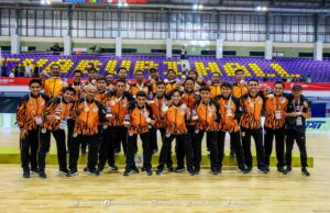 Majlis penyampaian Pingat Gangsa Sukan SEA 2025 Thailand kepada Skuad Futsal Negara: Menyemarakkan Semangat Juang Atlet Muda.