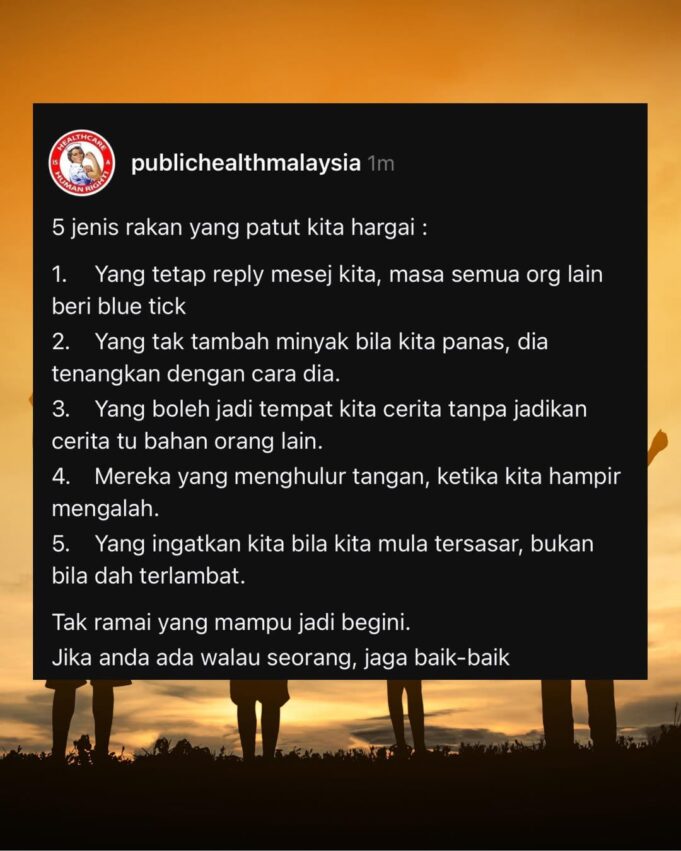 Teman yang Setia: Ketulusan dalam Setiap Mesej