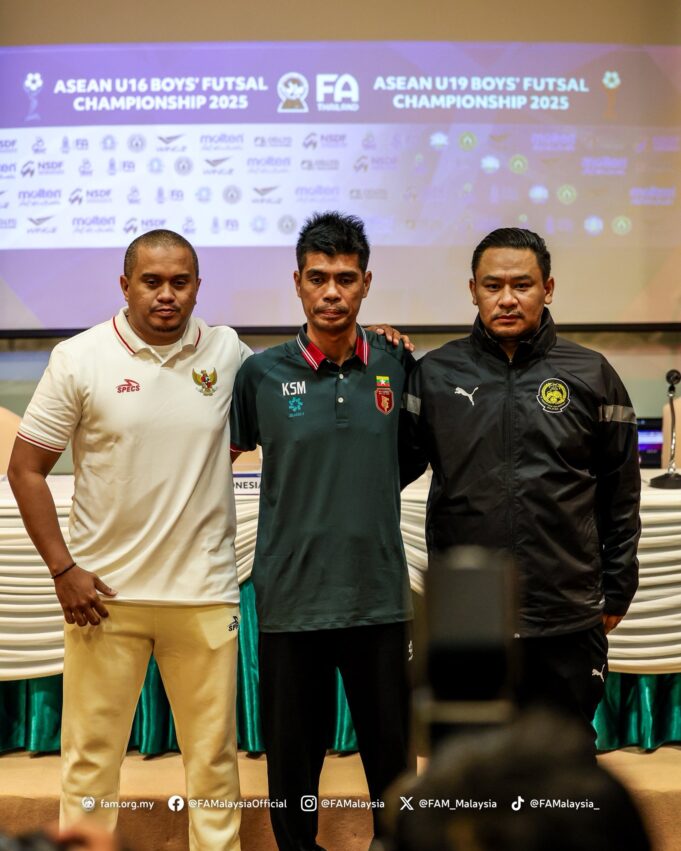 Sesi Sidang Media Pra-Kejuaraan Futsal B-19 ASEAN 2025: Memperkenalkan Harapan dan Strategi Pasukan