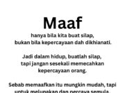 Kepercayaan: Nilai yang Tidak Boleh Dipulangkan