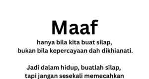 Kepercayaan: Nilai yang Tidak Boleh Dipulangkan