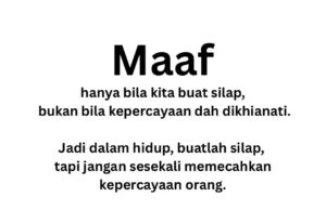 Kepercayaan: Nilai yang Tidak Boleh Dipulangkan