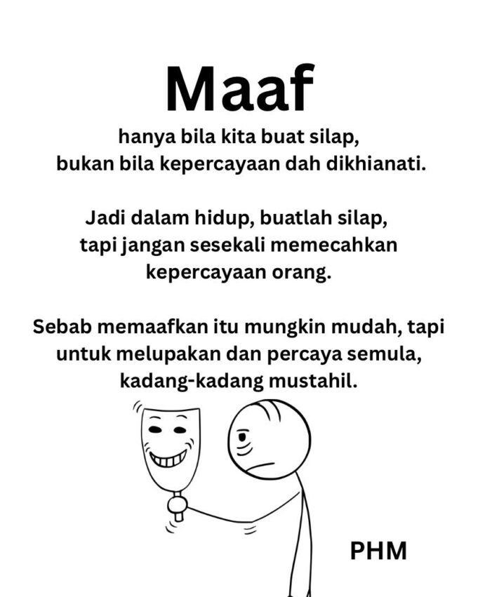 Kepercayaan: Nilai yang Tidak Boleh Dipulangkan