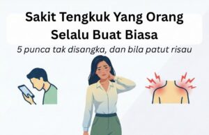 Kenali Punca Sakit Tengkuk: Jangan Semudahnya Salahkan Bantal!