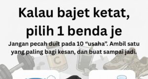 Sihat: Fokus Pada Kualiti, Bukan Kuantiti