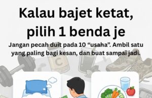 Sihat: Fokus Pada Kualiti, Bukan Kuantiti