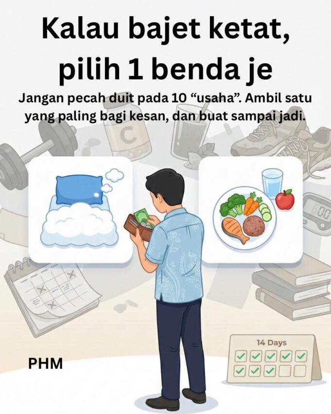 Sihat: Fokus Pada Kualiti, Bukan Kuantiti