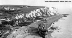 Firth of Cro…: Kapal Besi Terdampar di St Margaret’s Bay, 1894