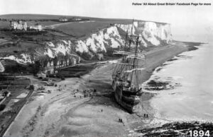 Firth of Cro…: Kapal Besi Terdampar di St Margaret’s Bay, 1894