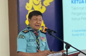 Ahli pengakap berperanan sebagai ejen keselamatan dalam masyarakat.