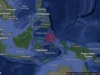 Gempa bumi sederhana dengan magnitud 5.8 melanda Laut Molucca Utara.