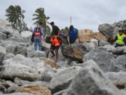 Tiga warganegara Indonesia diselamatkan daripada bot tunda yang terapung di luar pantai Terengganu.