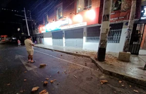 Gempa bumi berkekuatan 5.8 melanda dekat pantai utara Peru, menurut GFZ.