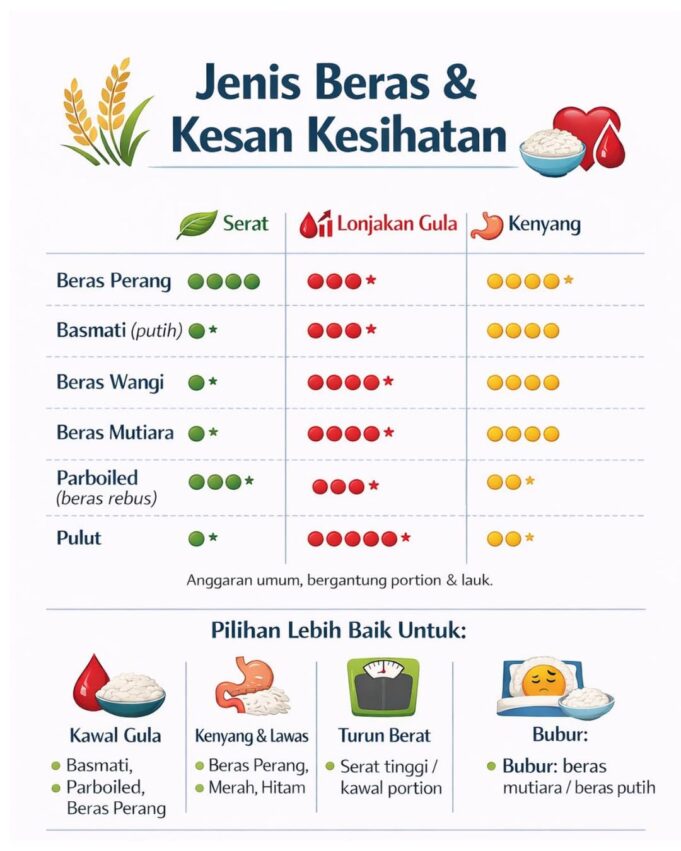 Perasaan Selepas Makan Nasi: Antara Mengantuk, Cepat Lapar dan Rasa Bersalah