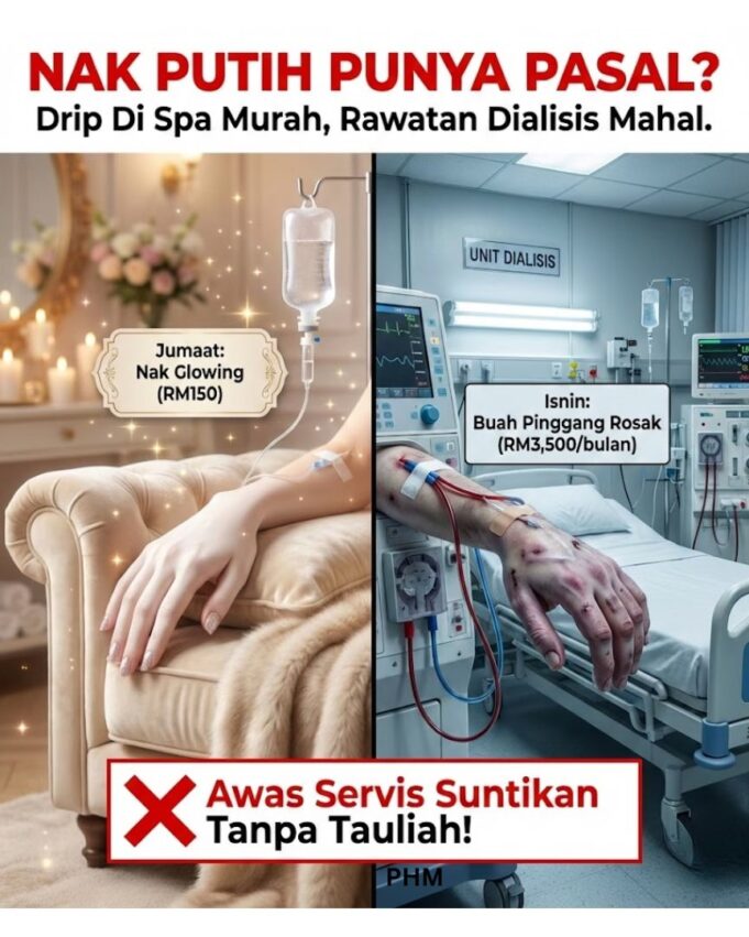 Rutin Gila: Dari Drip ke Wad dalam Tiga Hari!