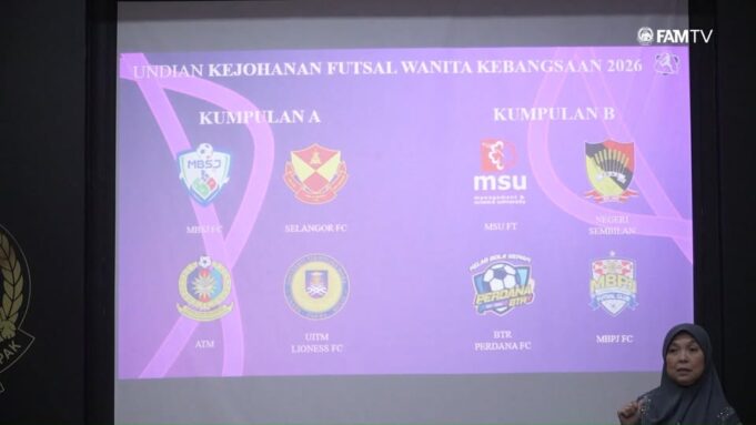 Majlis Undian Kejohanan Futsal Wanita Kebangsaan 2026: Menyemarakkan Semangat Kenegaraan dan Persaingan Sihat