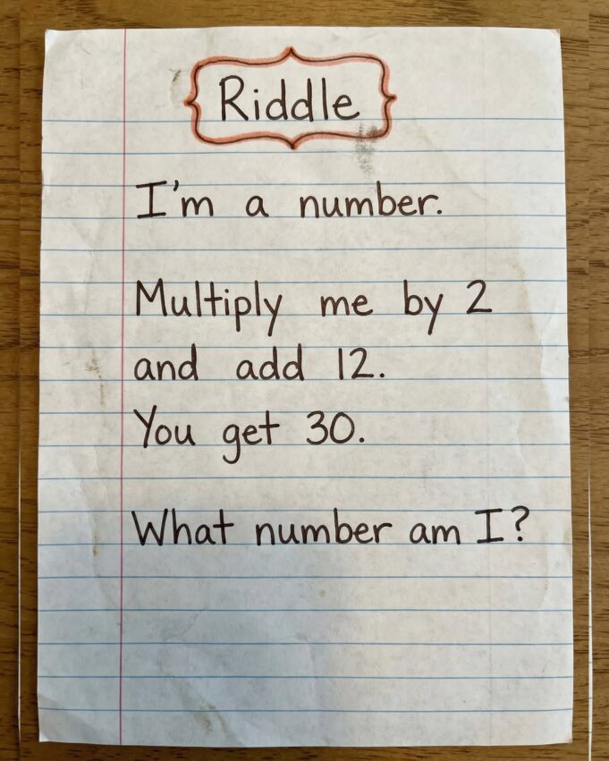 Tajuk: Seni Memecahkan Teka-teki
Jawapan: Teka-teki yang ingin diselesaikan.