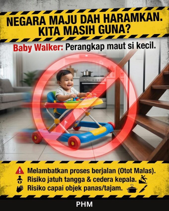 Berikan Sokongan untuk Langkah Pertama Anak Anda!