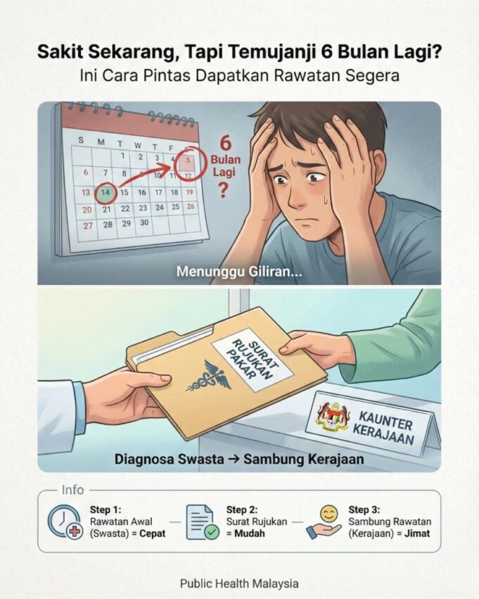 Menanti Harapan: Temujanji Pakar yang Jauh di Hujung Waktu