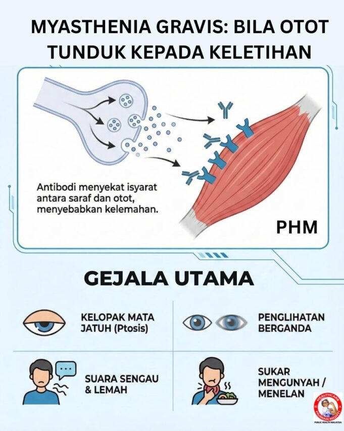 Myasthenia Gravis: Penyakit Jarang dengan Kesan Besar terhadap Kualiti Hidup