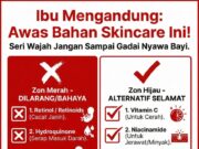 Semak Label Skincare Anda: Ibu Mengandung, Apa yang Perlu Dihindari!