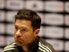Real Madrid berpisah dengan Xabi Alonso selepas kekalahan dalam Super Cup.