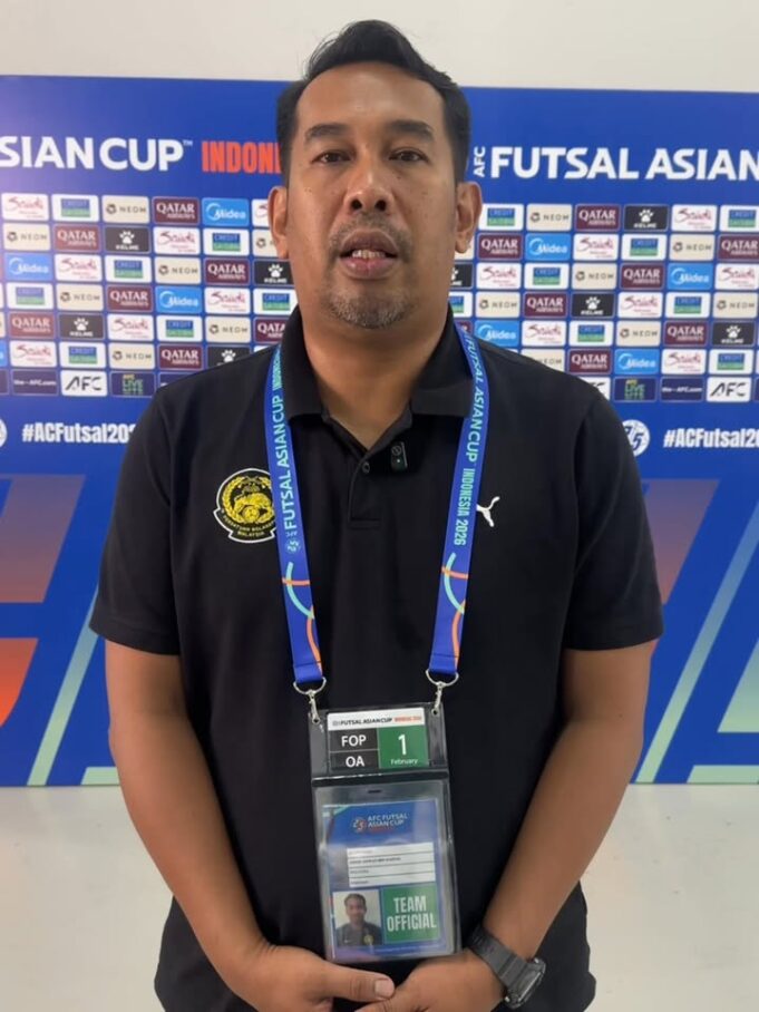 Tajuk: “Sokongan Padu untuk Pasukan Futsal Kebangsaan”